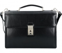 Office Aktentasche Leder Laptopfach