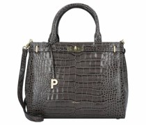 Weimar Handtasche Leder graphit