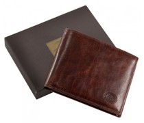 Story Uomo Geldbörse III Leder 12, marrone-