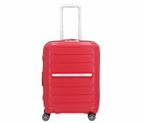 Flux 4-Rollen Kabinentrolley 55 cm red