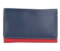 Medium Tri-fold Geldbörse I Leder royal