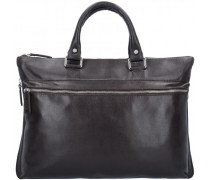 Buddy Aktentasche II Leder cafe