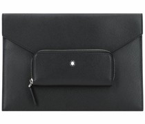 Sartorial Laptophülle Leder 29 cm black