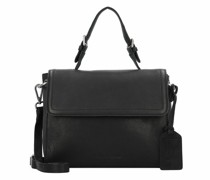 City Crane Handtasche Leder black