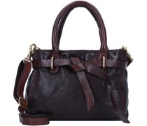 Handtasche Leder 25 cm moro