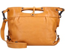 Grandma's Luxury Club Mrs.Strawberry Muffin Handtasche Leder honey