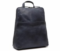 Bern Rucksack Leder 32 cm navy