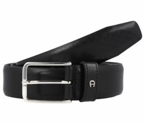 Business Gürtel Leder black