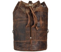 Classic Rucksack Seesack Leder 50 cm