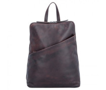Wax Pull Up Amanda Rucksack Leder brown