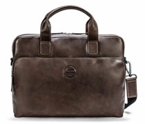 Nashville Aktentasche Leder 39 cm Laptopfach dark brown 2