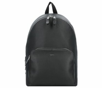 Highway Rucksack Leder 42 cm Laptopfach black