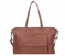 Alvanley Wickeltasche Leder tan