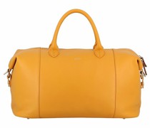 Uppsala Cuir Weekender Reisetasche Leder 45 cm curry