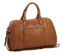 Wax Pull Up Kiel Weekender Reisetasche Leder 55 cm cognac