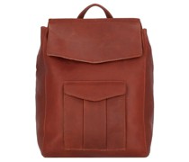 Rucksack Leder cognac