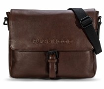 Memphis Aktentaschen Messenger Leder 32 cm dark brown 2