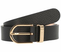 Casual Gürtel Leder black