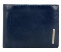 Blue Square Geldbörse Leder 12,5 cm nacht