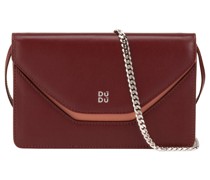 Umhängetasche Leder 19 cm burgundy