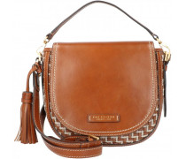Ghibellina Handtasche Leder linen