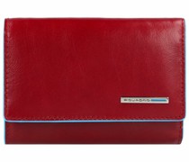 Blue Square Geldbörse RFID Leder 12 cm red