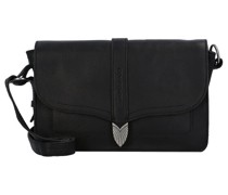 Britton Umhängetasche Leder 27 cm black