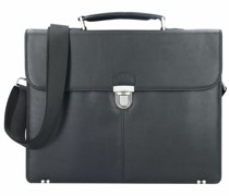 Oxford Aktentasche Leder 40 cm Laptopfach