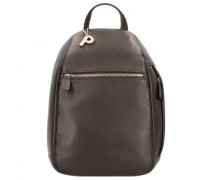 Luis City Rucksack Leder cafe