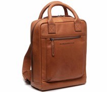 Wax Pull Up Lincoln Rucksack Leder 32 cm Laptopfach cognac