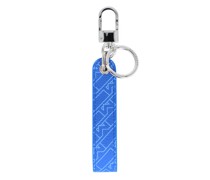 M_Gram 4810 Schlüsselanhänger Leder light blue