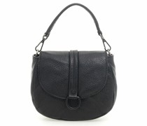 Bea Handtasche Leder 19 cm nero
