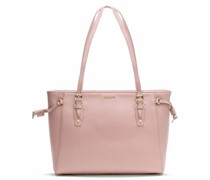 Bologna Leather Shopper Tasche Leder 36 cm pink