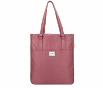 Schultertasche Laptopfach rose brown
