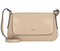 Claire Schultertasche Leder natural