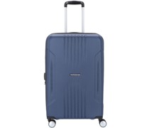 Tracklite 4-Rollen Trolley dark navy