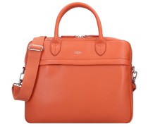 Uppsala Aktentasche Leder 35 cm Laptopfach terracotta