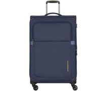Smile & Go 4-Rollen Trolley 77 cm dress blue