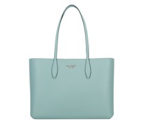 Shopper Tasche Leder agean teal