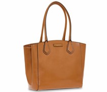 Costanza Schultertasche Leder biscotto