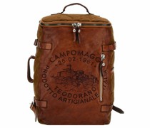 Marte Rucksack Leder v.militare+tcognac