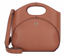Barbara Handtasche S Leder 25 cm cognac brown