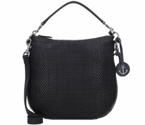 Soft Weaving Maureen Schultertasche Leder 30 cm midnight navy