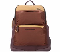 Corner Rucksack Laptopfach marrone