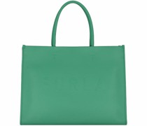 Wonder Shopper Tasche L Leder emerald
