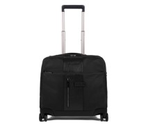 Brief 4-Rollen Businesstrolley Laptopfach black