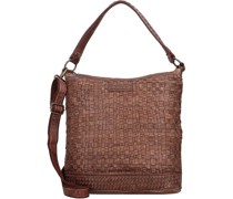Femi & Nine Schultertasche 36 cm brown