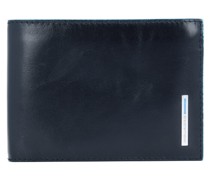 Geldbörse Leder 12 cm nero