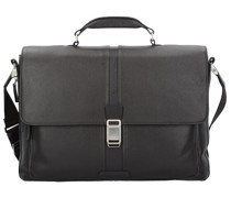 Messenger Aktentasche Leder 40 cm Laptopfach