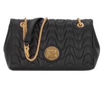Liya Umhängetasche Leder noir